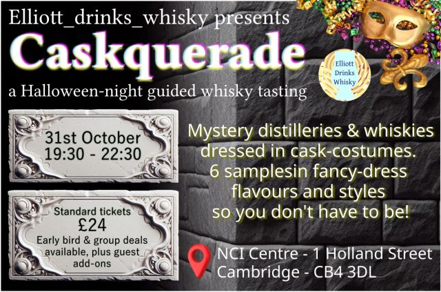 Caskquerade – Halloween Whisky Tasting