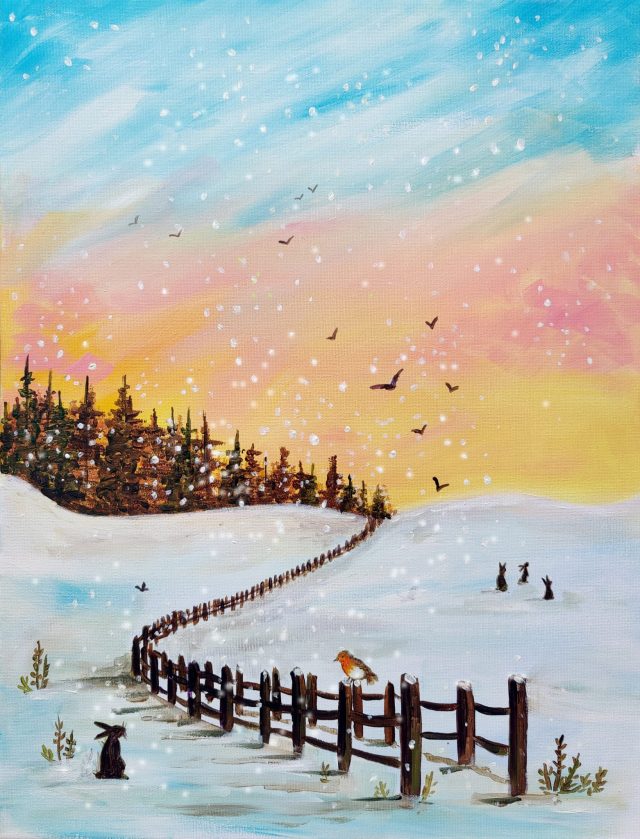 Sip & Paint Festive Winter!