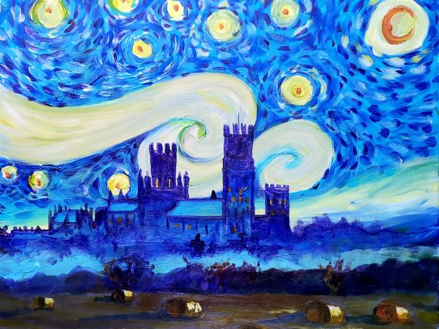 Sip & Paint Starry Night Over Ely Cathedral!